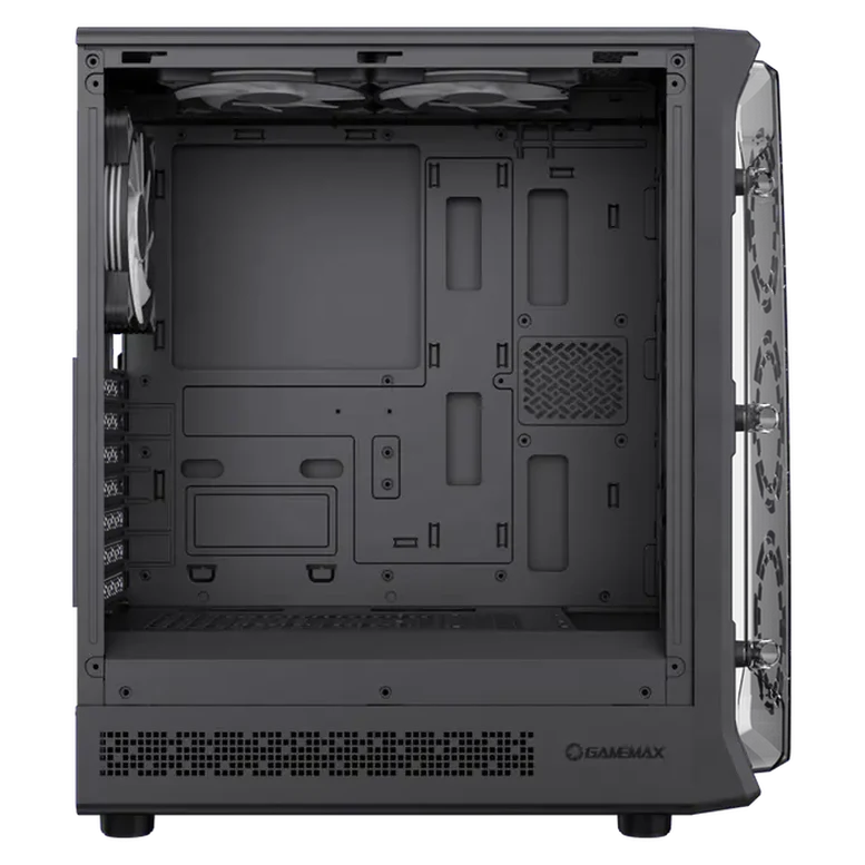 Carcasă PC Gamemax STARLIGHT 2 AB Midi-Tower, Negru 6