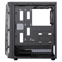 Carcasă PC Gamemax STARLIGHT 2 AB Midi-Tower, Negru 9