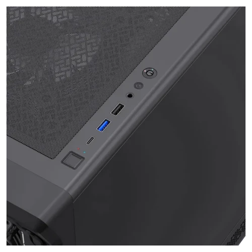 Корпус для ПК Gamemax STARLIGHT 2 AB Midi-Tower, Черный