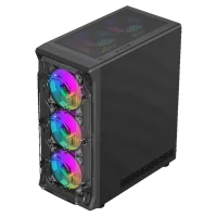 Carcasă PC Gamemax STARLIGHT 2 AB Midi-Tower, Negru 4
