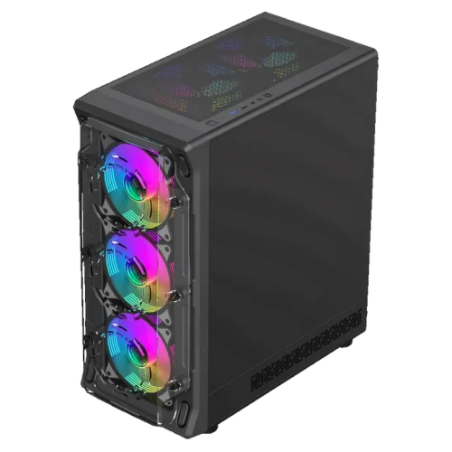 Корпус для ПК Gamemax STARLIGHT 2 AB Midi-Tower, Черный