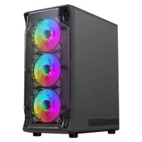 Carcasă PC Gamemax STARLIGHT 2 AB Midi-Tower, Negru 5