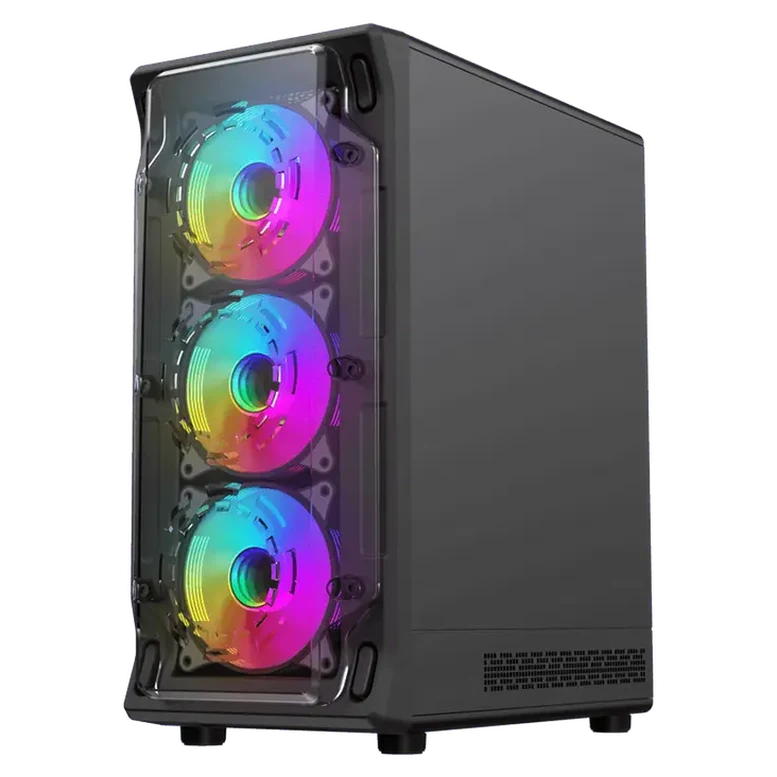 Carcasă PC Gamemax STARLIGHT 2 AB Midi-Tower, Negru 5