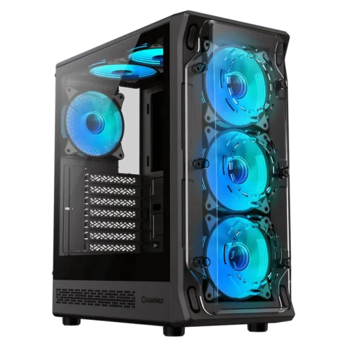 Корпус для ПК Gamemax STARLIGHT 2 AB Midi-Tower, Черный