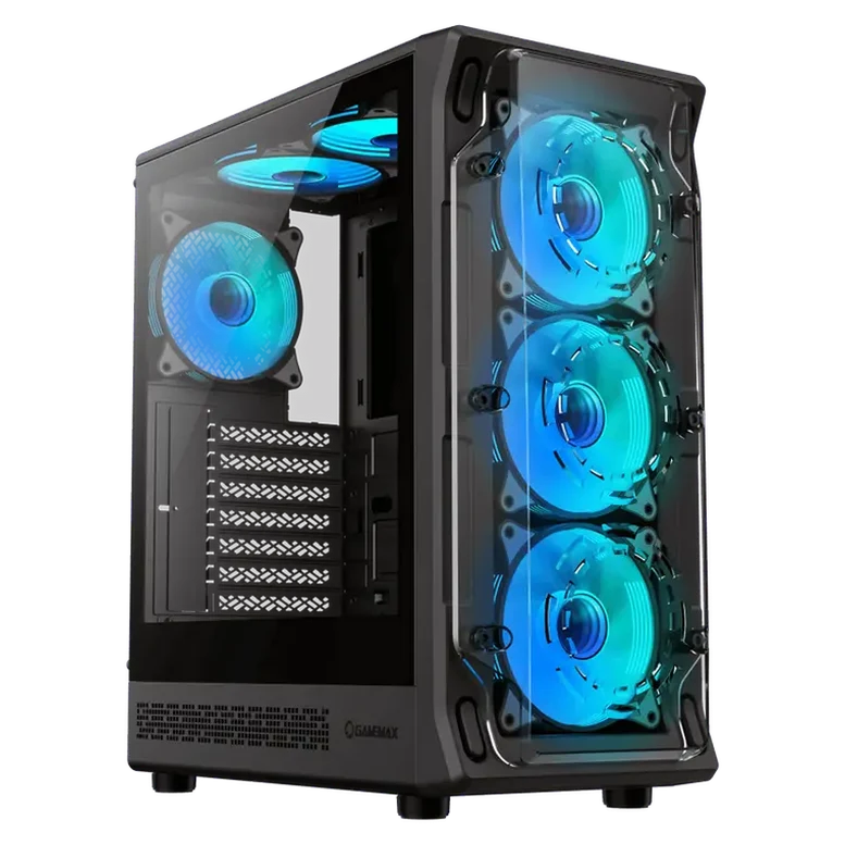 Carcasă PC Gamemax STARLIGHT 2 AB Midi-Tower, Negru 2