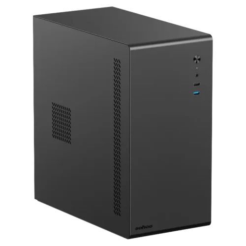 Carcasă PC Sohoo 6519BK Midi-Tower, Negru