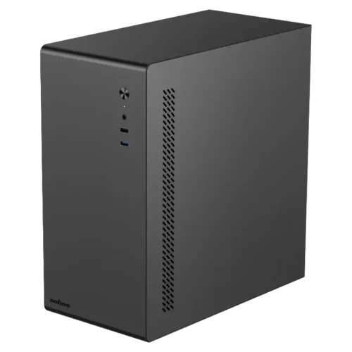 Carcasă PC Sohoo 6519BK Midi-Tower, Negru