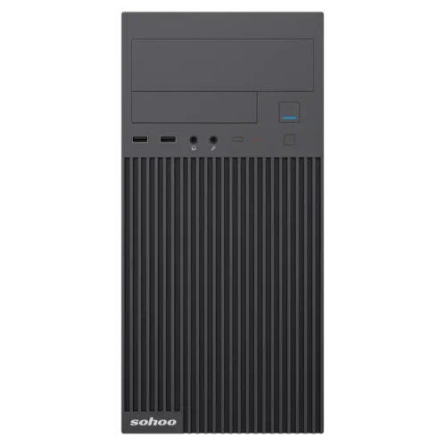 Carcasă PC Sohoo 6521BK Midi-Tower, Negru