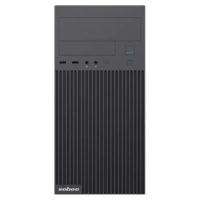 Carcasă PC Sohoo 6521BK Midi-Tower, Negru 5