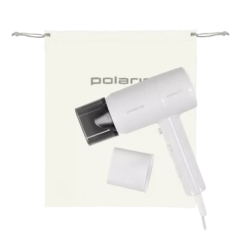 Фен Polaris PHD2044Ti, White 8