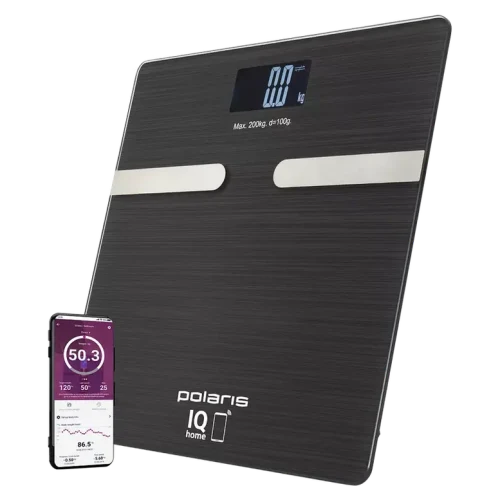 Cântar de podea Polaris PWS 1892 IQ Home, Gri