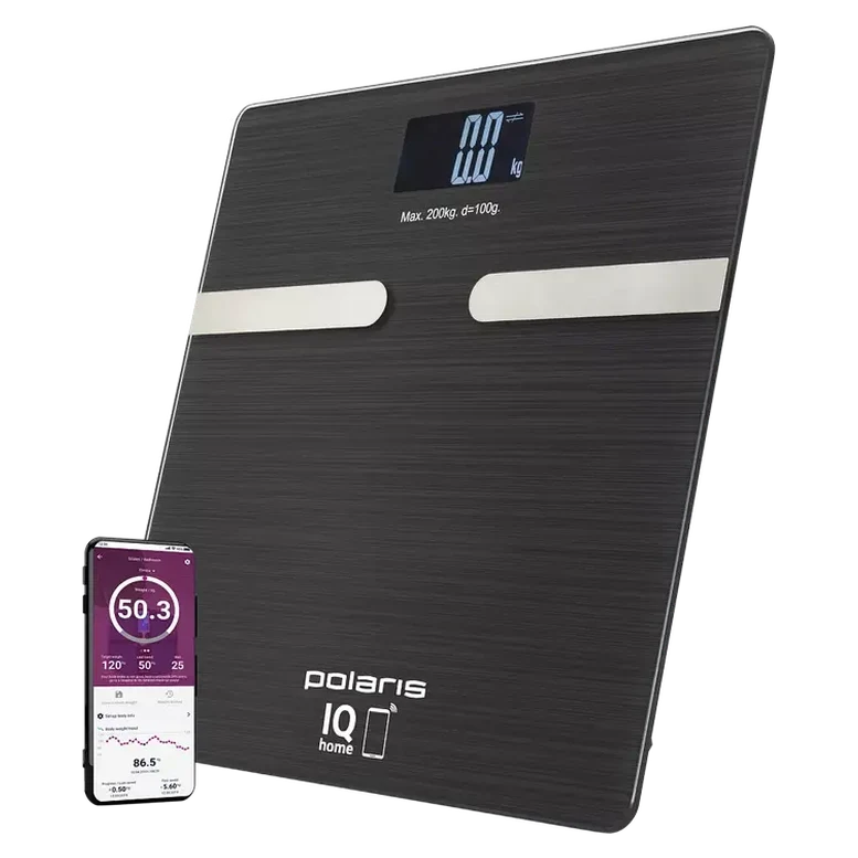 Cântar de podea Polaris PWS 1892 IQ Home, Gri 5