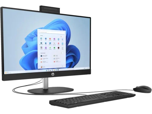 Computer All-in-One HP 24-cr1007ci, Core Ultra 5 125U, 16/512GB, Black
