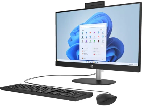 Computer All-in-One HP 24-cr1007ci, Core Ultra 5 125U, 16/512GB, Black