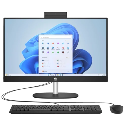 Computer All-in-One HP 24-cr1007ci, Core Ultra 5 125U, 16/512GB, Black