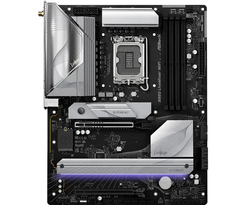 Материнская плата ASRock B860 LIVEMIXER WIFI LGA1851 ATX 5
