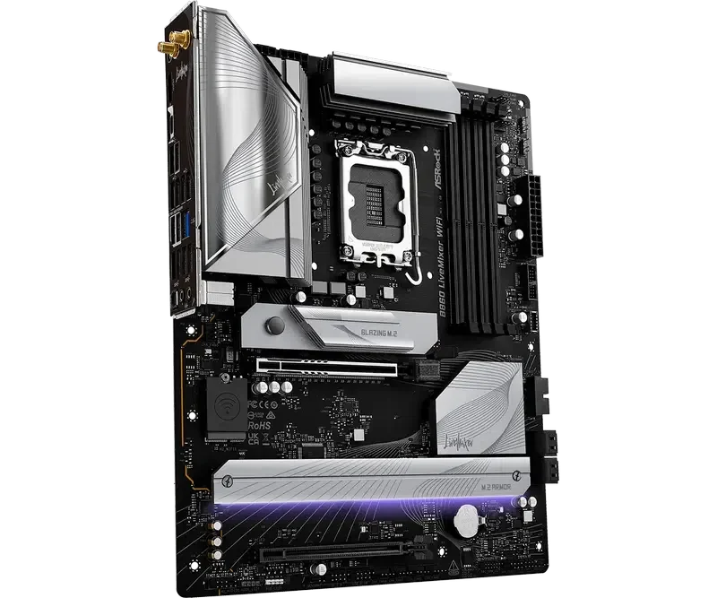 Материнская плата ASRock B860 LIVEMIXER WIFI LGA1851 ATX 3
