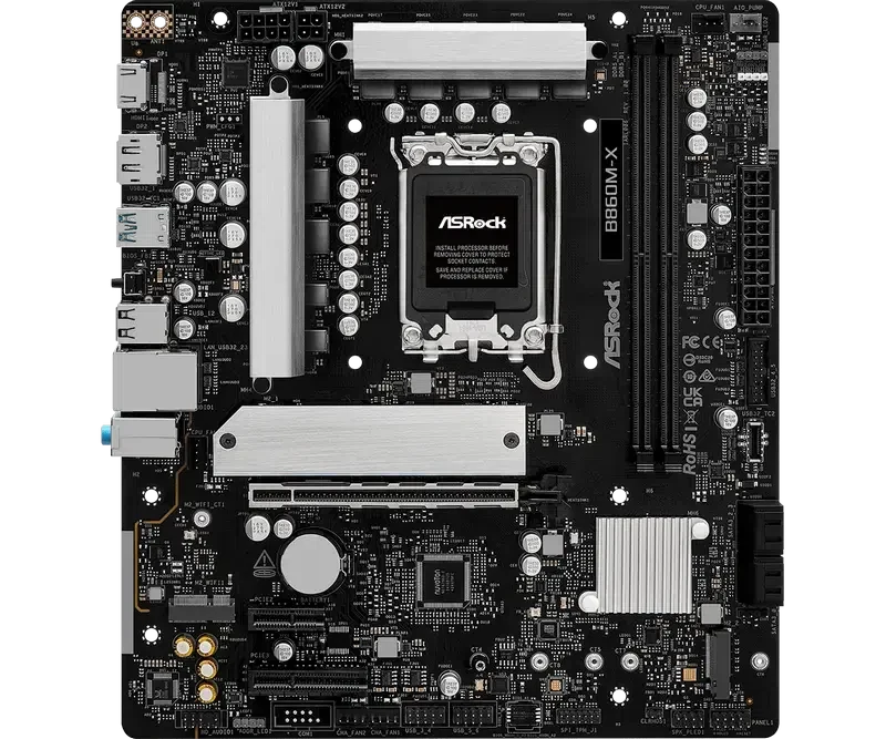 Материнская плата ASRock B860M-X, Black 2
