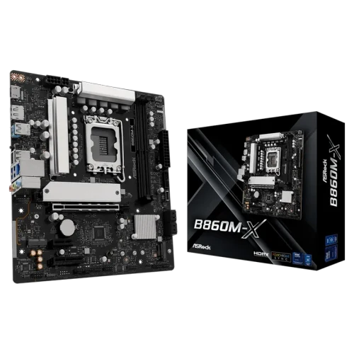 Материнская плата ASRock B860M-X, Black