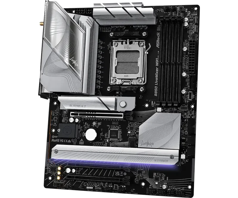 Материнская плата ASRock B850 LIVEMIXER WIFI AM5 ATX 4