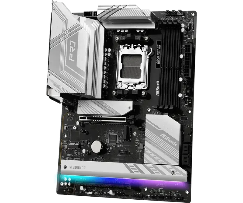 Материнская плата ASRock B850 PRO RS, White 4