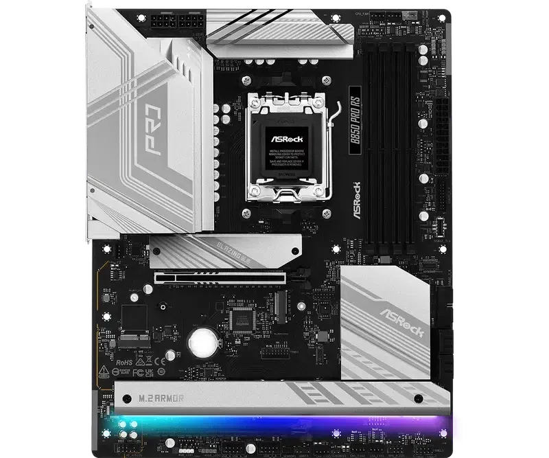 Материнская плата ASRock B850 PRO RS, White 3