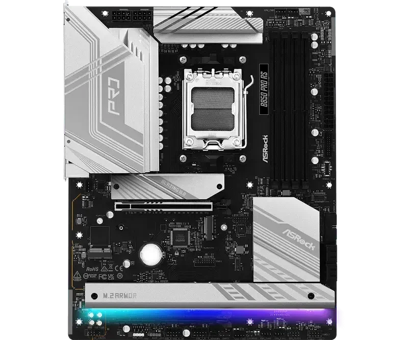 Материнская плата ASRock B850 PRO RS, White 2