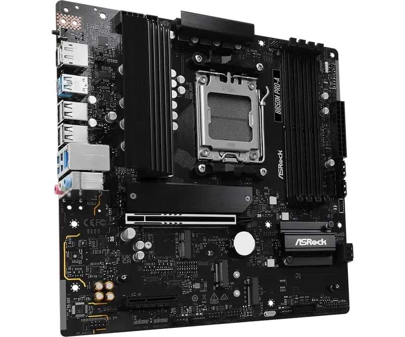 Материнская плата ASRock B850M PRO-A, Black 5