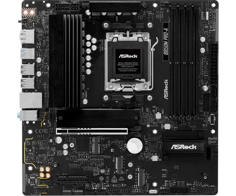 Материнская плата ASRock B850M PRO-A, Black 3