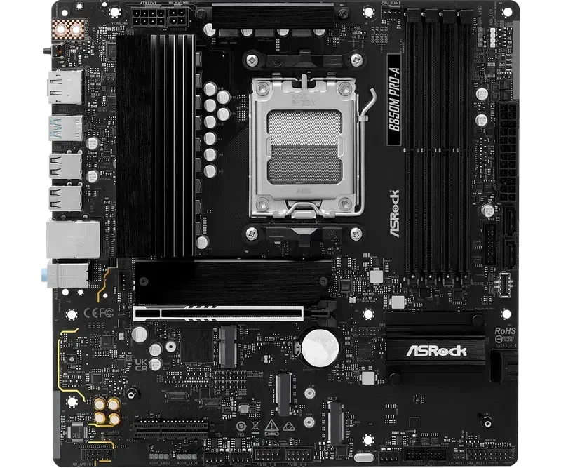 Материнская плата ASRock B850M PRO-A, Black 2