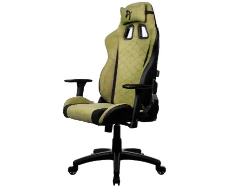 Scaun Gaming Arozzi Avanti Softfabric, Moss Green