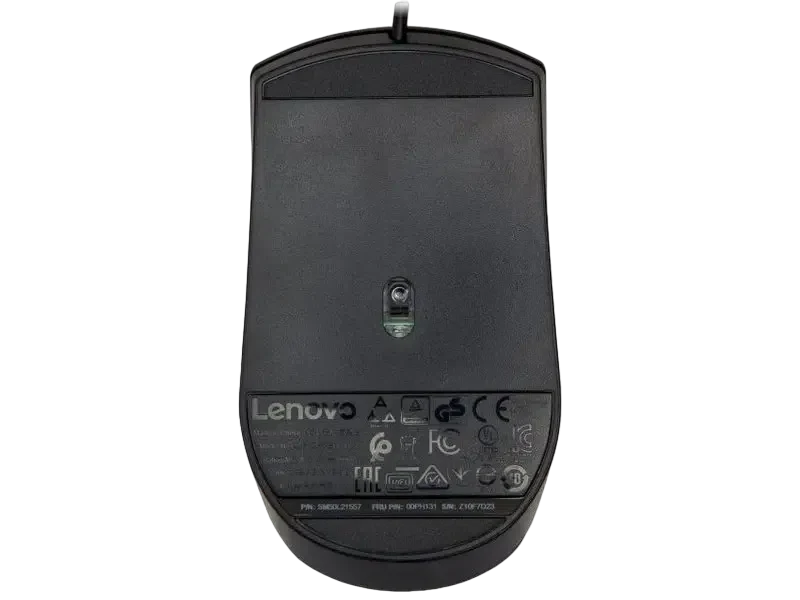 Клавиатура и мышь Lenovo 300 USB, Чёрный 4