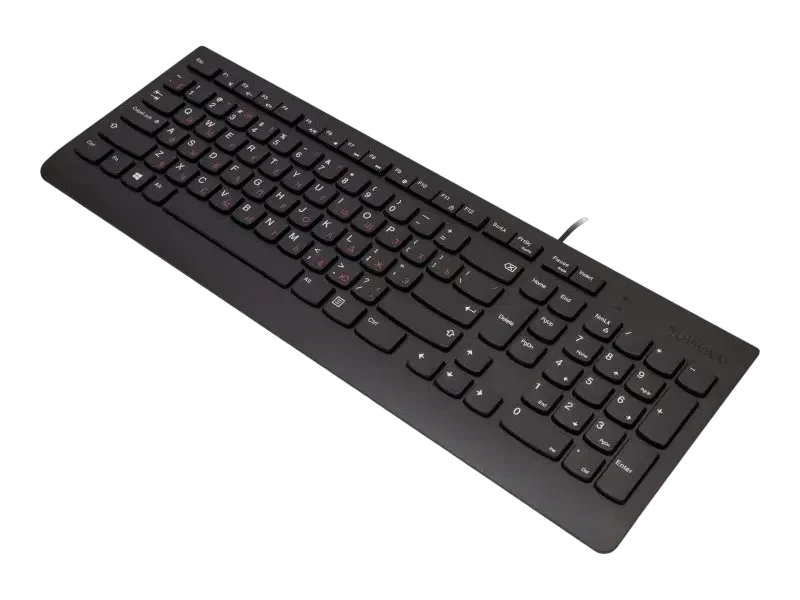Клавиатура и мышь Lenovo 300 USB, Чёрный 2