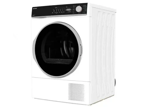 Сушильная машина Sharp KDNHH7S8GW3EE, 9 кг, Белый