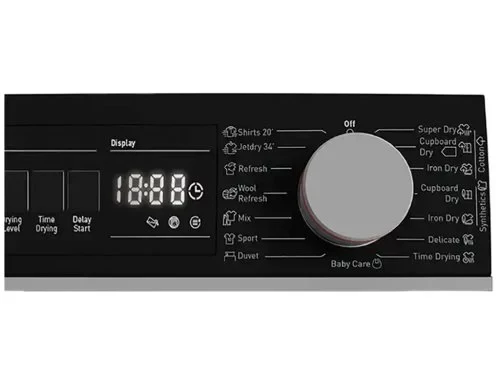 Сушильная машина Sharp KDNHH7S8GW3EE, 9 кг, Белый
