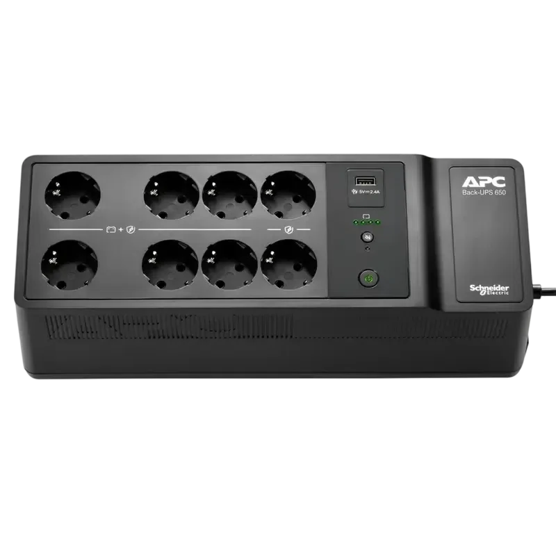 Источник бесперебойного питания APC BE650G2-GR, Black 2