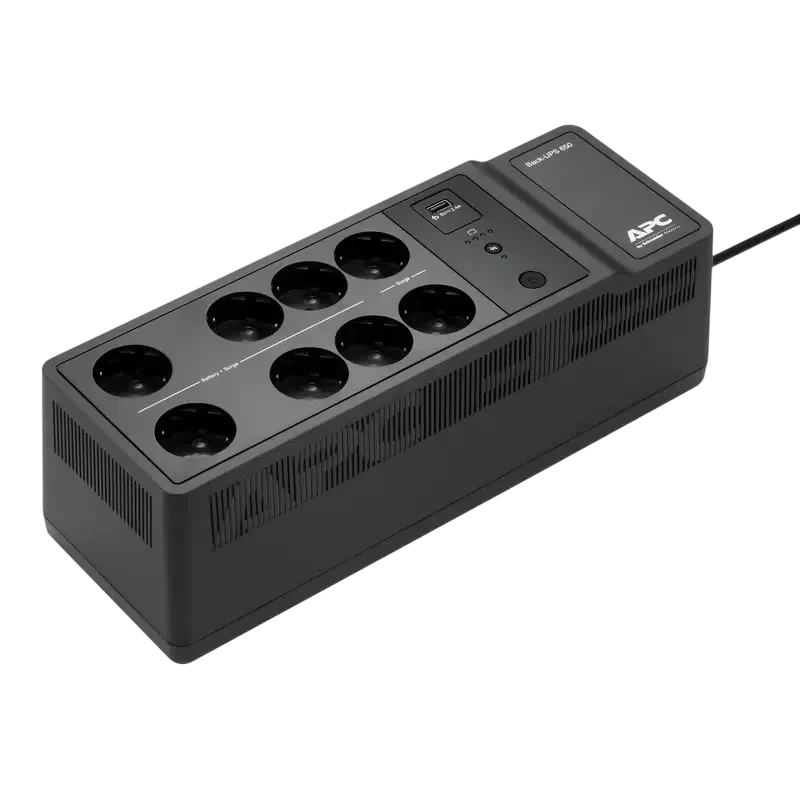 Источник бесперебойного питания APC BE650G2-GR, Black 4