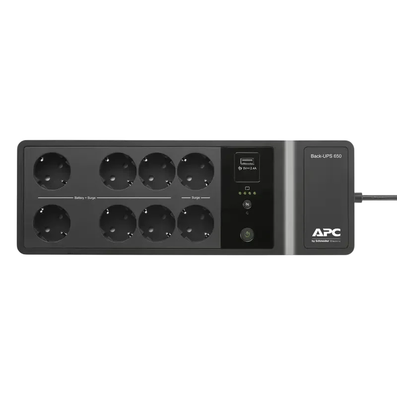 Источник бесперебойного питания APC BE650G2-GR, Black 3