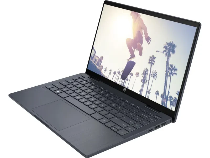 Laptop 14.0" HP Pavilion x360 (14-ek2007ci), Intel Core 3 100U, Space Blue 4