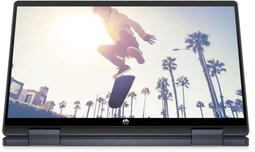 Ноутбук 14.0" HP Pavilion x360 (14-ek2007ci), Intel Core 3 100U, Space Blue