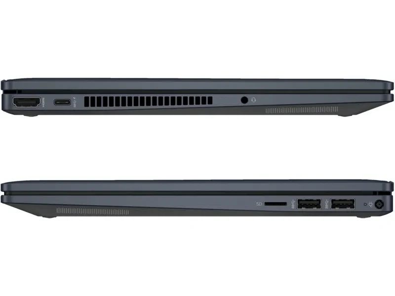 Laptop 14.0" HP Pavilion x360 (14-ek2007ci), Intel Core 3 100U, Space Blue 5