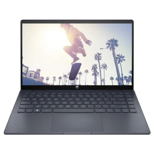 Ноутбук 14.0" HP Pavilion x360 (14-ek2007ci), Intel Core 3 100U, Space Blue