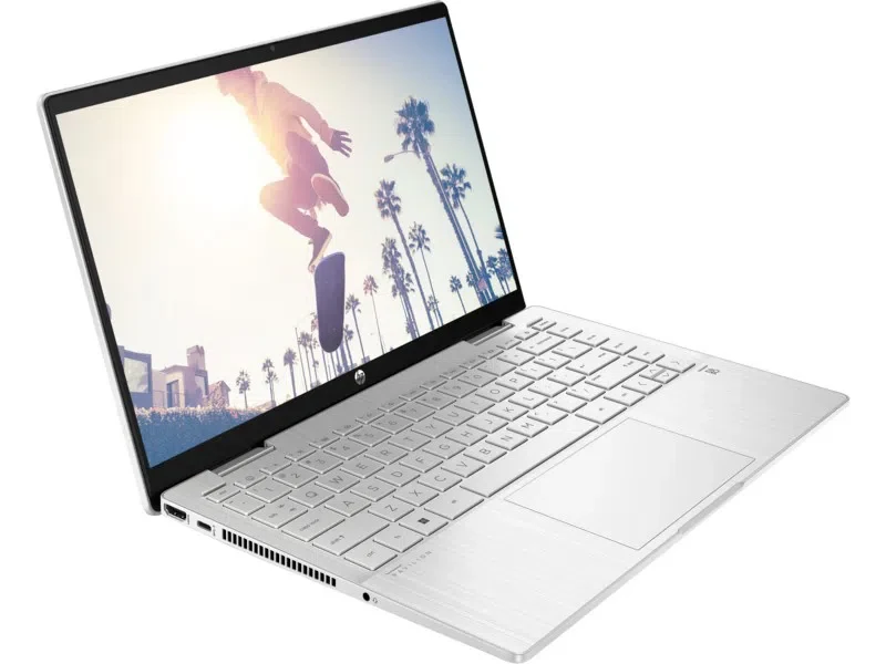 Laptop 14.0" HP Pavilion x360 (14-ek1024ci), Natural Silver 3