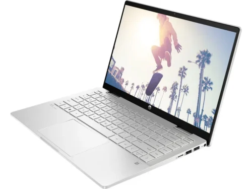 Ноутбук 14.0" HP Pavilion x360 (14-ek1024ci), Natural Silver