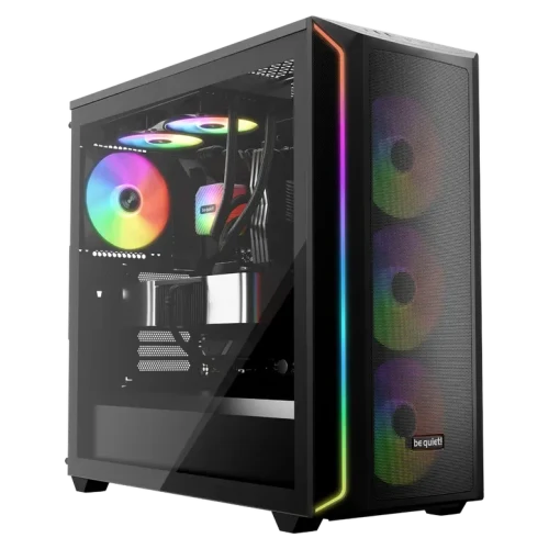 Ventilator PC be quiet! Light Wings LX, 140 mm, Negru