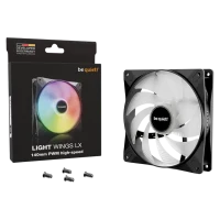Ventilator PC be quiet! Light Wings LX, 140 mm, Negru 4