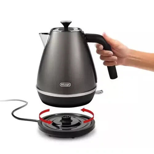 Электрочайник DeLonghi KBIN2001.TB Distinta Moments Gray 4