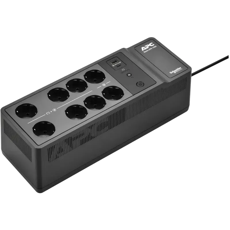 Источник бесперебойного питания APC Back-UPS BE1050G2-GR, Black 2