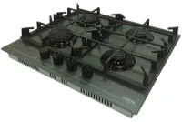 Встраиваемая поверхность газовая Vesta BHF6060ICG/GR, Black 4
