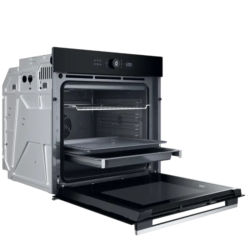 Cuptor Electric Whirlpool WOI5S8CM1SXA, Negru | Oțel inoxidabil 3